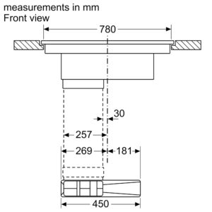 Bếp Từ Kết Hợp Hút Mùi Siemens iQ700 EX807LX57E - 80cm