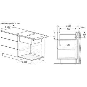 Bếp Từ Kết Hợp Hút Mùi Siemens iQ700 EX807LX57E - 80cm