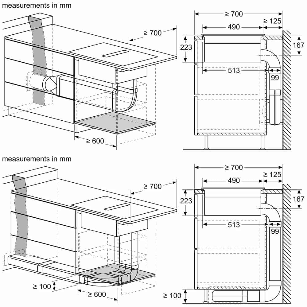 Siemens iQ700 EX877LX67E-11 Bếp Từ Kết Hợp Hút Mùi Siemens iQ700 EX877LX67E - 80CM