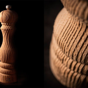 Bộ 2 Lọ Xay Tiêu Muối Peugeot Paris Nature and Black 30cm