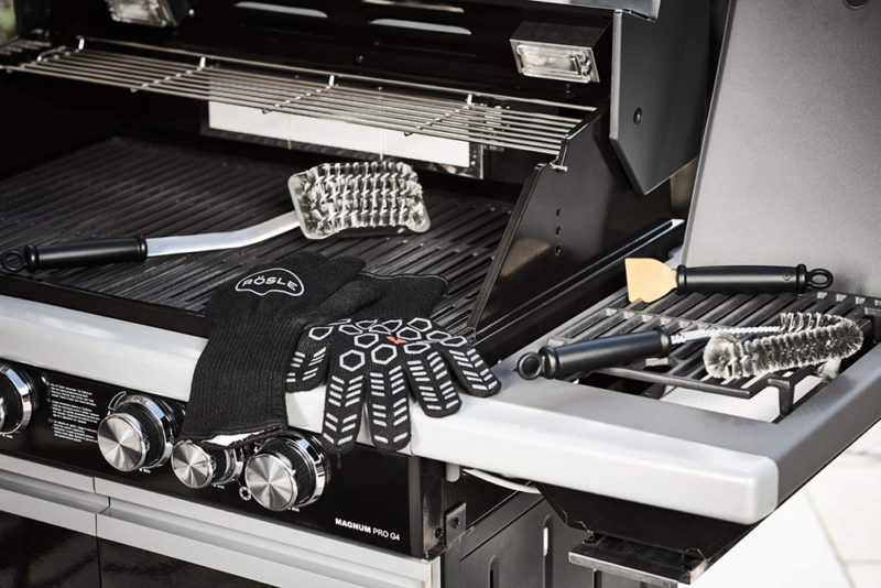 Bàn Chải Làm Sạch Vỉ Nướng SlideX Roesle 25390