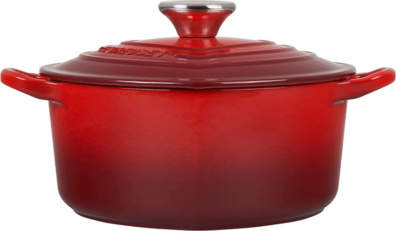 Nồi Gang Le Creuset Heart Cocotte Cerise 1,9L
