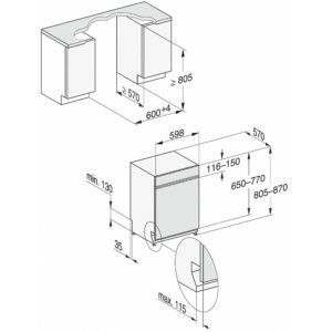 Máy Rửa Chén Miele G 7920 SCi AutoDos Bán Âm 4 Miele G 7920 SCi 4 Gia Dụng Đức Đà Nẵng