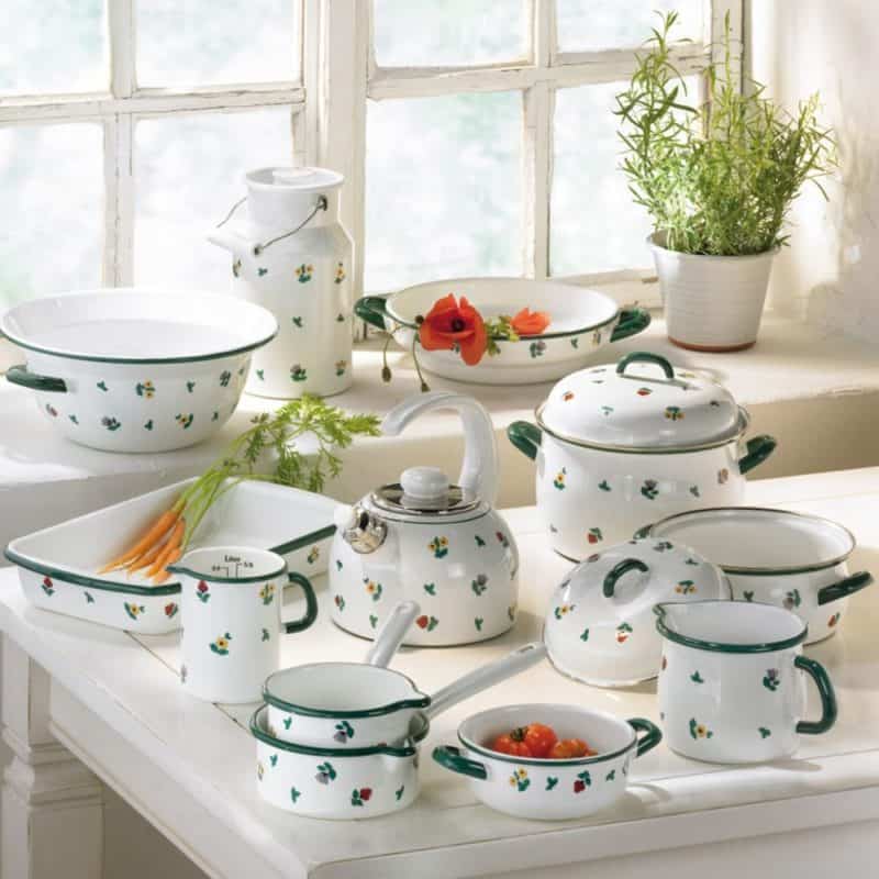 Nồi Hầm Riess Country Gmundner Streublumen 16 - 18cm