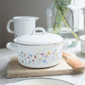 Nồi Hầm Riess Country Flora 14-16-18cm