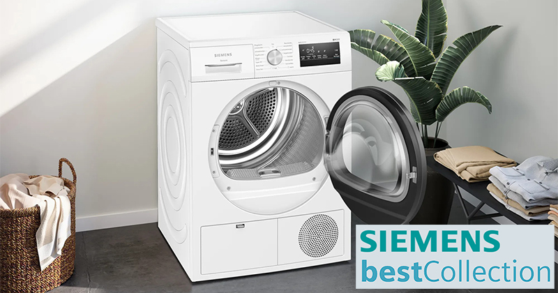 Máy Sấy Bơm Nhiệt Siemens iQ300 WT45HVG3 8kg - bestCollection 8 Máy Sấy Bơm Nhiệt Siemens iQ300 WT45HVG3 8kg - bestCollection