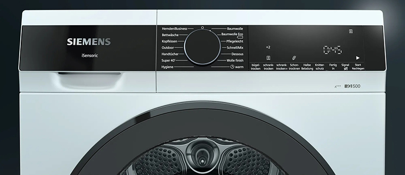 Máy Sấy Bơm Nhiệt Siemens iQ500 WQ33G2D40 8kg