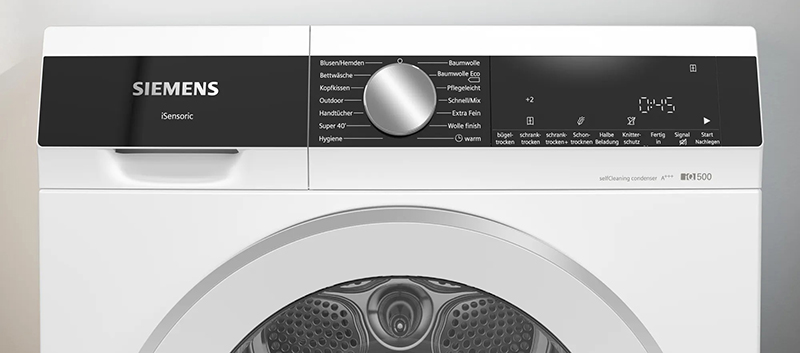 Máy Sấy Bơm Nhiệt Siemens iQ500 WQ35G2D90 8kg