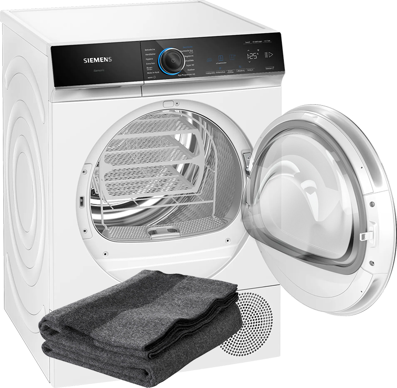 Máy Sấy Bơm Nhiệt Siemens iQ700 WQ45B2B90 9kg - extraKlasse