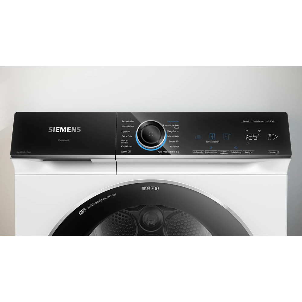 Siemens iQ700 WQ45B2BG0-3 Máy Sấy Bơm Nhiệt Siemens iQ700 WQ45B2BG0 9kg