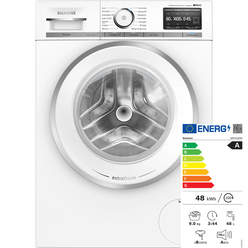 Máy Giặt Cửa Trước Siemens iQ800 WM14VE94 9kg