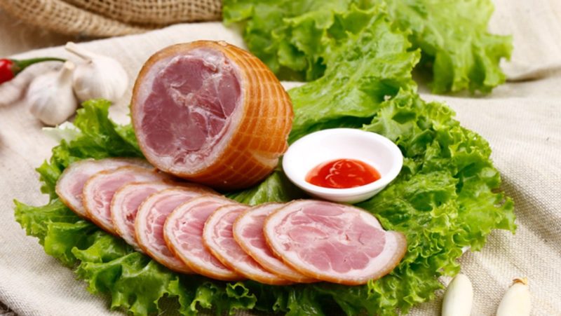 chân giò ủ muối