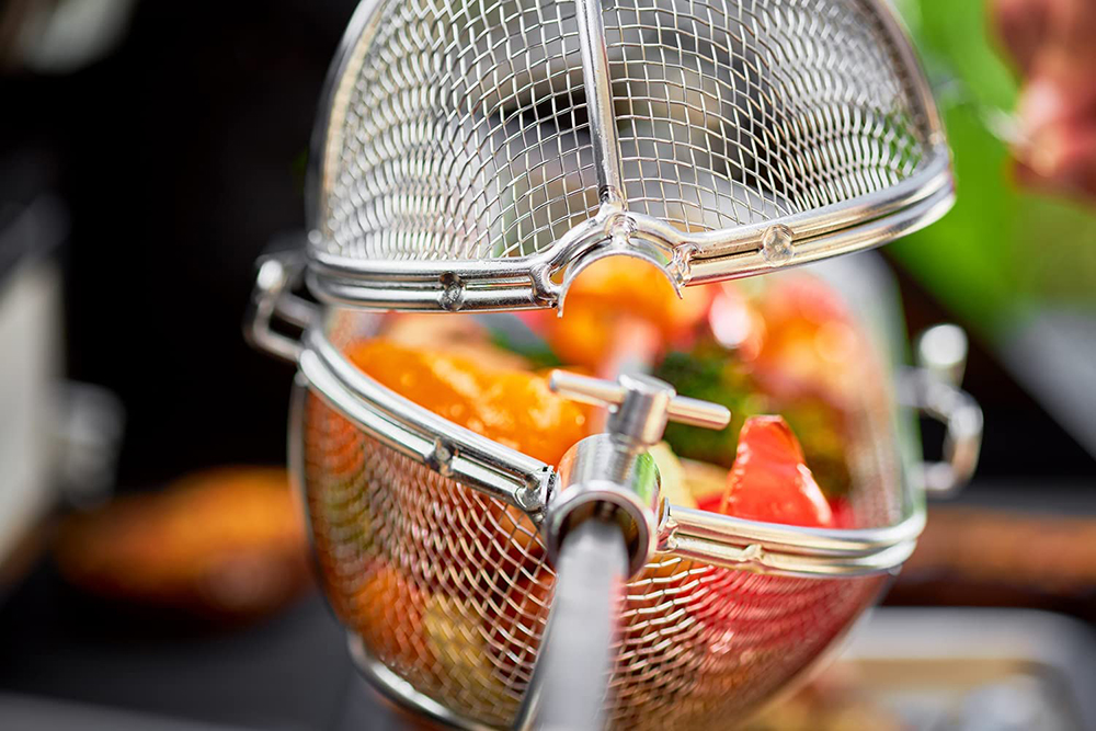 Giỏ Nướng Quay Roesle 25437-8 Giỏ Nướng Quay Roesle 25437 43x15x13cm