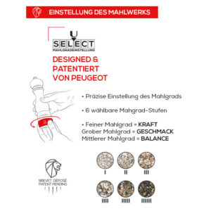 Lọ Xay Tiêu Peugeot Paris u’Select 23423 40cm