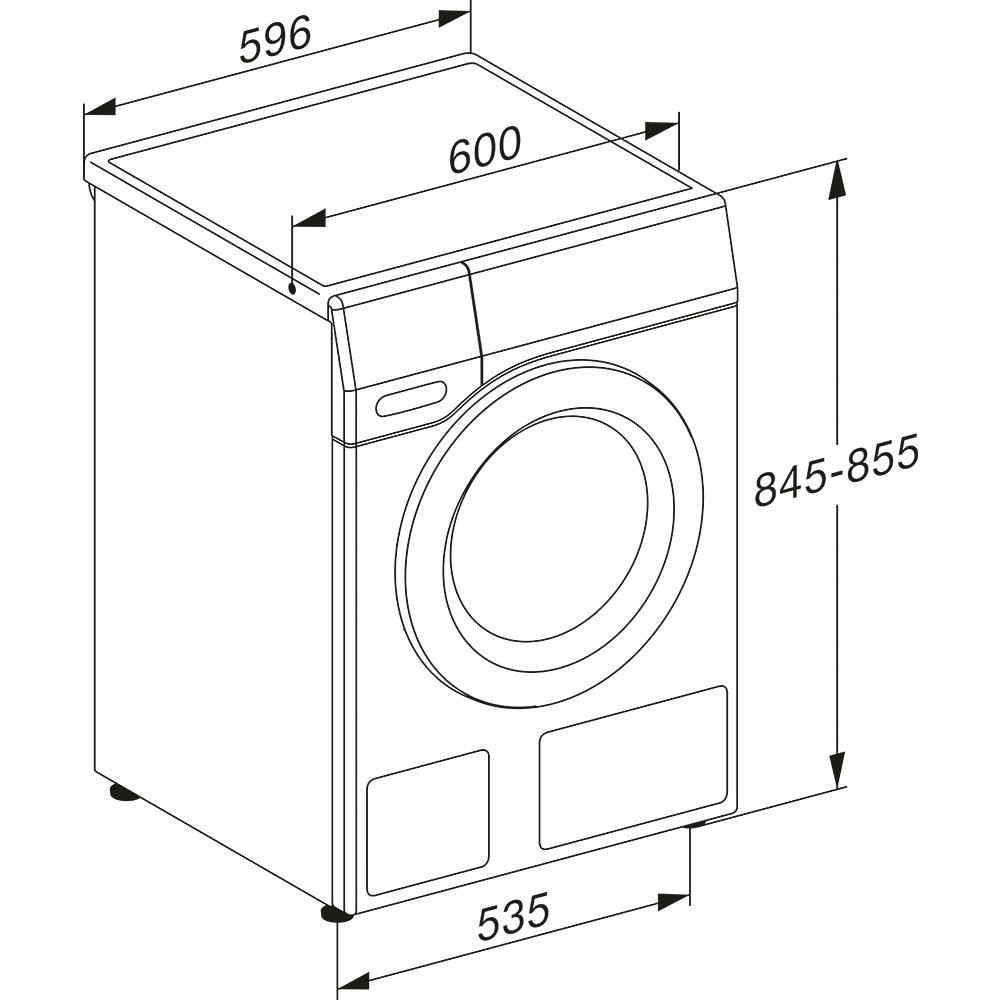 Miele WCA030 WCS Active-6 Máy Giặt Cửa Trước Miele WCA030 WCS Active 7kg