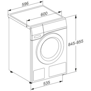 Máy Giặt Cửa Trước Miele WCD120 WPS 8kg