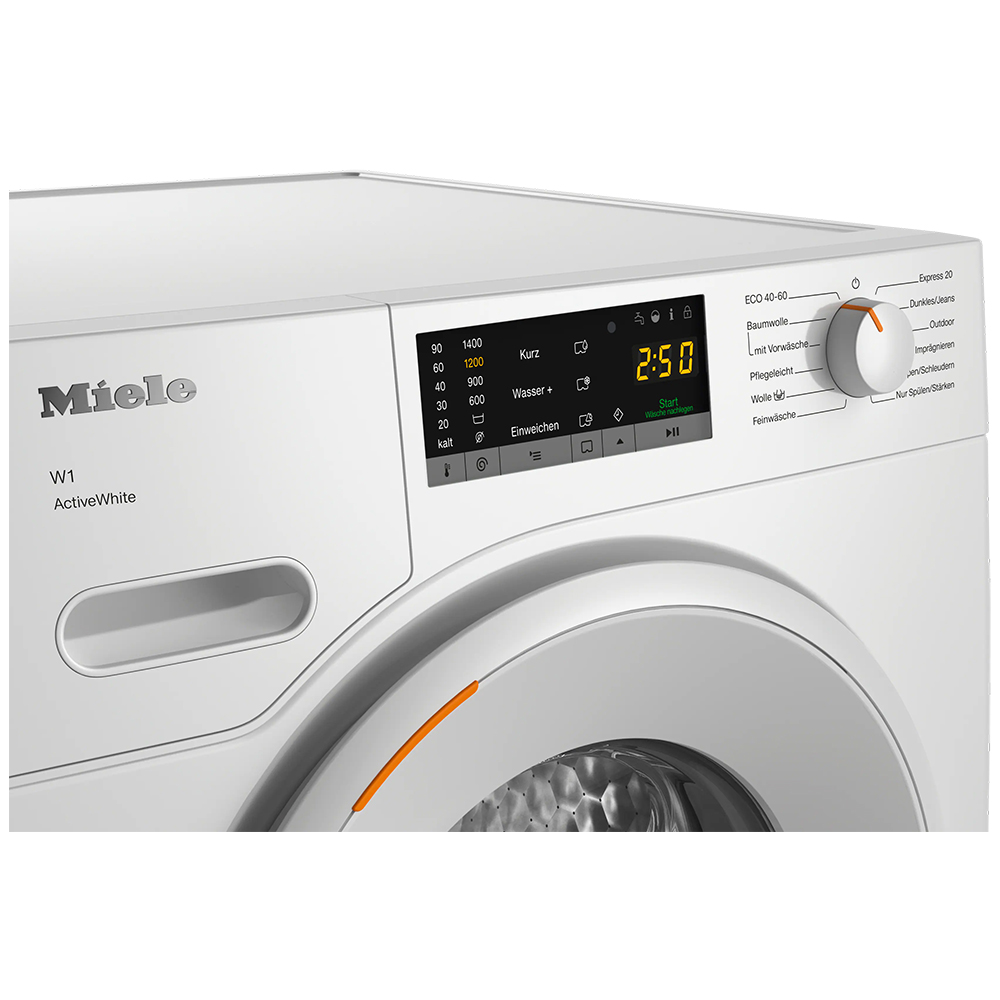 Miele WWA028 WPS Active-3 Máy Giặt Cửa Trước Miele WWA028 WPS Active White 7kg