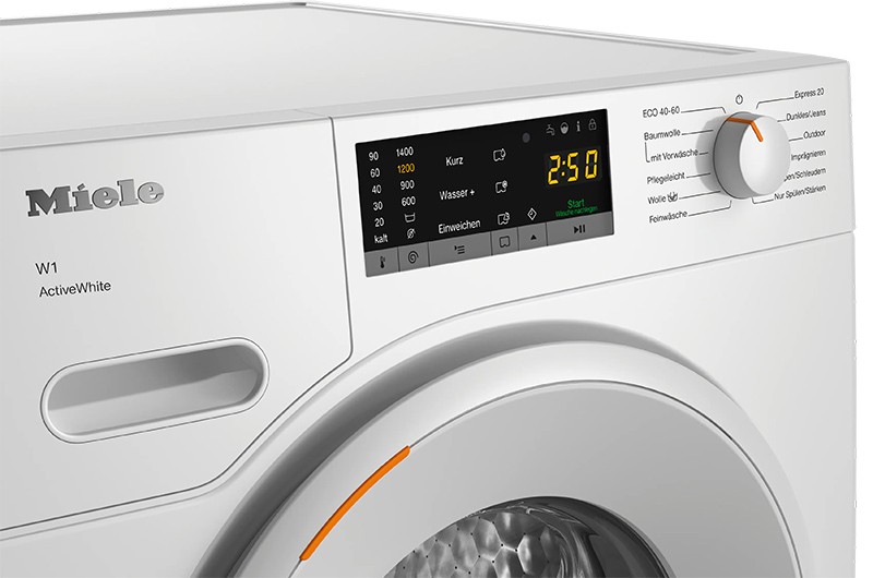 Máy Giặt Cửa Trước Miele WWA028 WPS Active White 7kg 18 Máy Giặt Cửa Trước Miele WWA028 WPS Active White 7kg