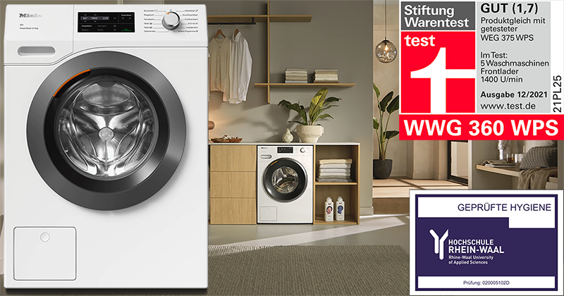 Máy Giặt Cửa Trước Miele WWG360 WPS PWash 9kg