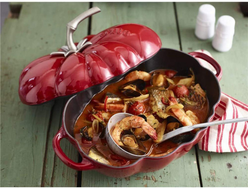 Nồi Gang Staub Cocotte Cà Chua Đỏ 25cm