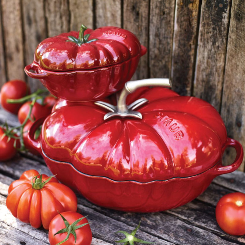 Nồi Gang Staub Cocotte Cà Chua Đỏ 25cm