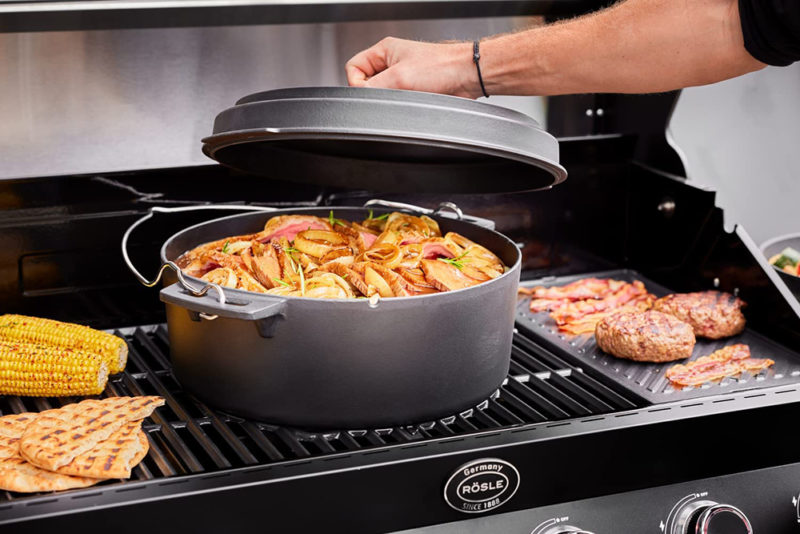 Nồi Nướng Gang Kiểu Hà Lan Vario Roesle 25425 35cm 8,5L