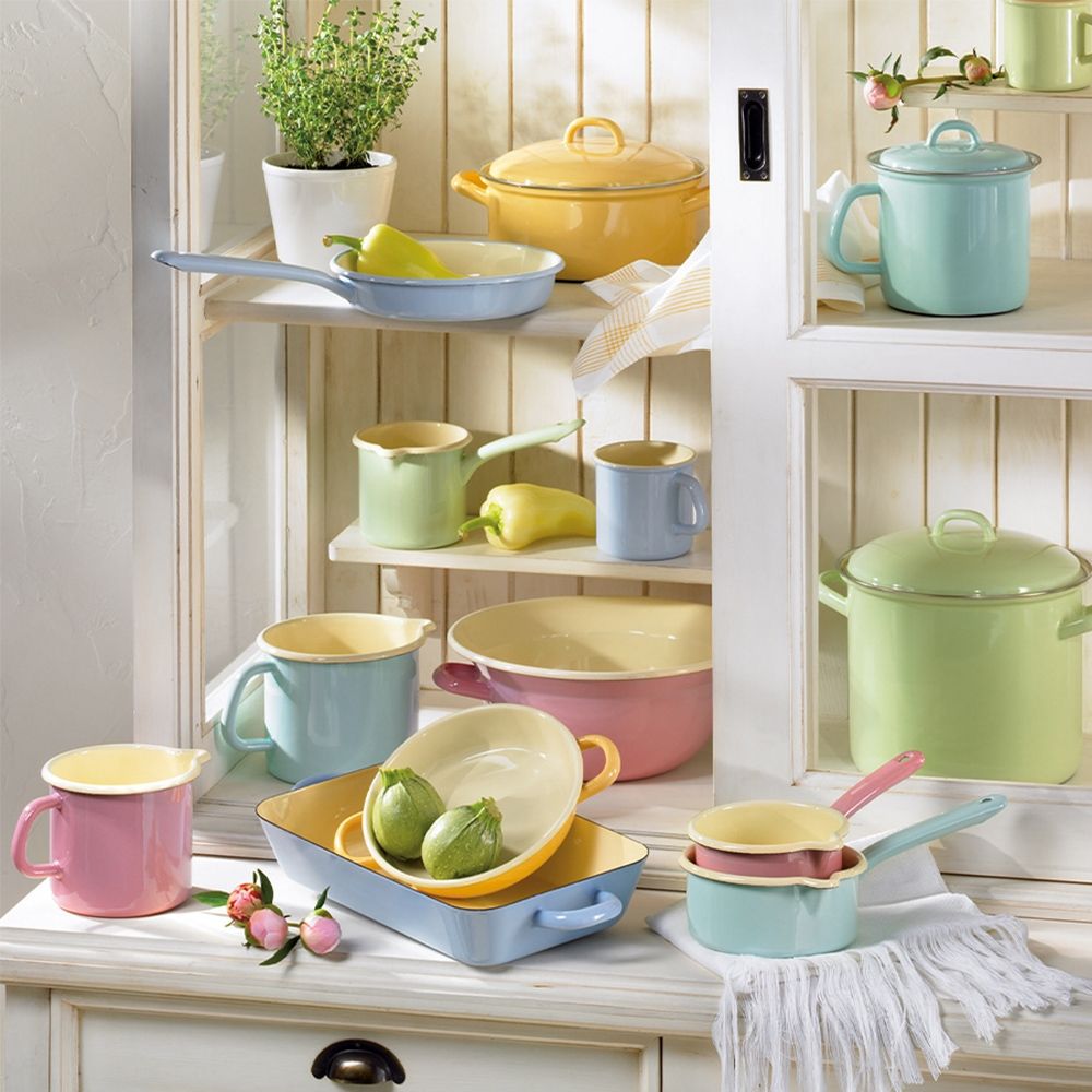 Nồi Riess Classic 0274-006 22cm 6L Pastel Nilegreen-1 Nồi Riess Classic 0274-006 22cm 6L Pastel Nilegreen