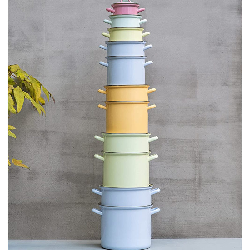 Nồi Riess Classic 0274-006 22cm 6L Pastel Nilegreen 9 Nồi Riess Classic 0274-006 22cm 6L Pastel Nilegreen