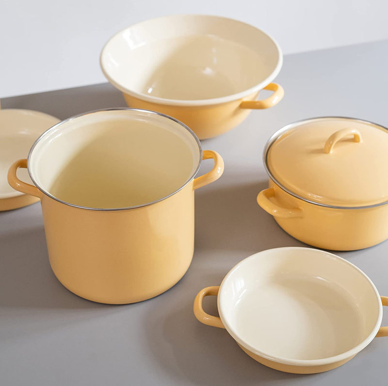 Nồi Riess Classic 0280-006 20cm 2L Golden Yellow 8 Nồi Riess Classic 0280-006 20cm 2L Golden Yellow