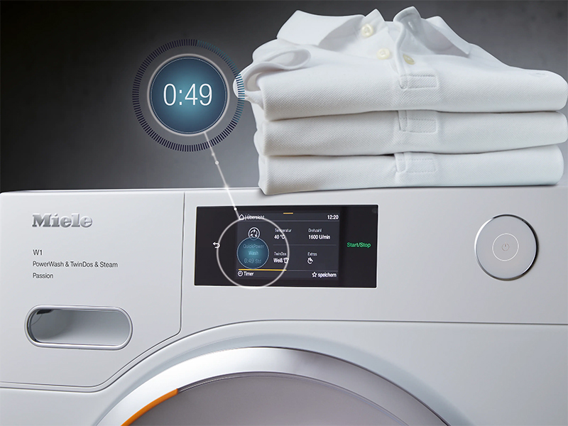 Máy Giặt Cửa Trước Miele WWH860 WPS PWash TDos 8kg 21 Máy Giặt Cửa Trước Miele WWH860 WPS PWash TDos 8kg