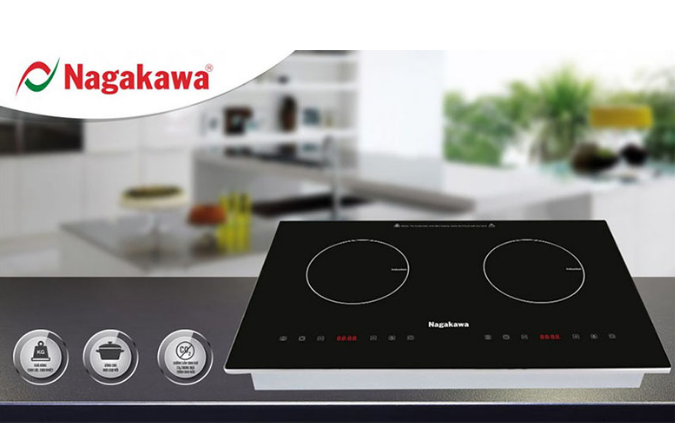 Mẫu bếp từ 4 mâm cao cấp của Electrolux