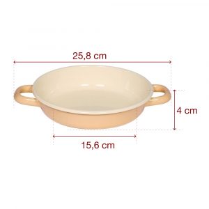 Chảo tráng men Riess 0293-006 Classic Pastel Yellow 8 chao chien trung riess classic 0293 006 18cm pastel yellow 6 Gia Dụng Đức Đà Nẵng