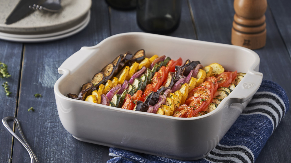 Khay nướng vuông gốm Peugeot Appolia - Chất liệu gốm cao cấp Khay nướng vuông gốm Peugeot Appolia