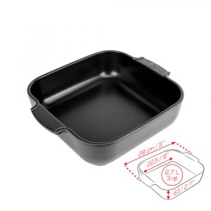 Khay nướng vuông gốm Peugeot Appolia 43 khay nuong vuong peugeot appolia 30 Gia Dụng Đức Đà Nẵng