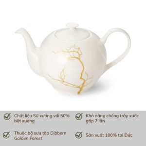 Ấm Trà Dibbern Golden Forest 0117407200 1.3L