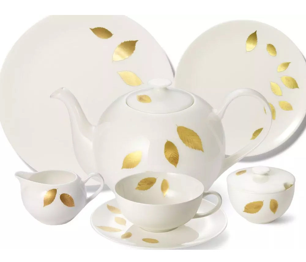 Hũ Đựng Đường Dibbern Gold Leaf 0116008800 0.25L Hũ Đựng Đường Dibbern Gold Leaf 0116008800 0.25L