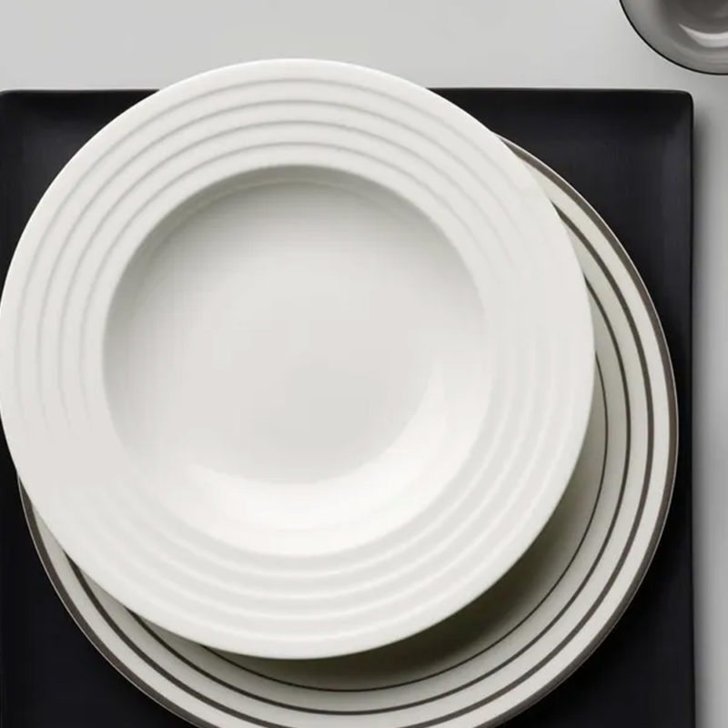 Đĩa Soup Dibbern Fine Dining Relief 1105500000 25cm Trắng 5 Đĩa Soup Dibbern Fine Dining Relief 1105500000 25cm Trắng