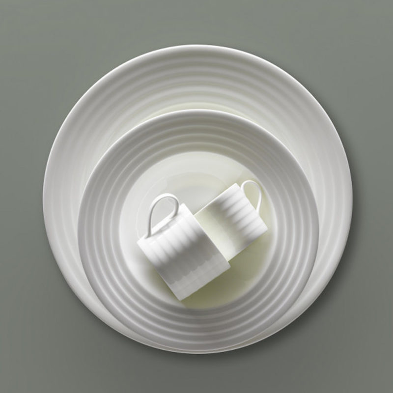 Đĩa Soup Dibbern Fine Dining Relief 1105500000 25cm Trắng 3 Đĩa Soup Dibbern Fine Dining Relief 1105500000 25cm Trắng