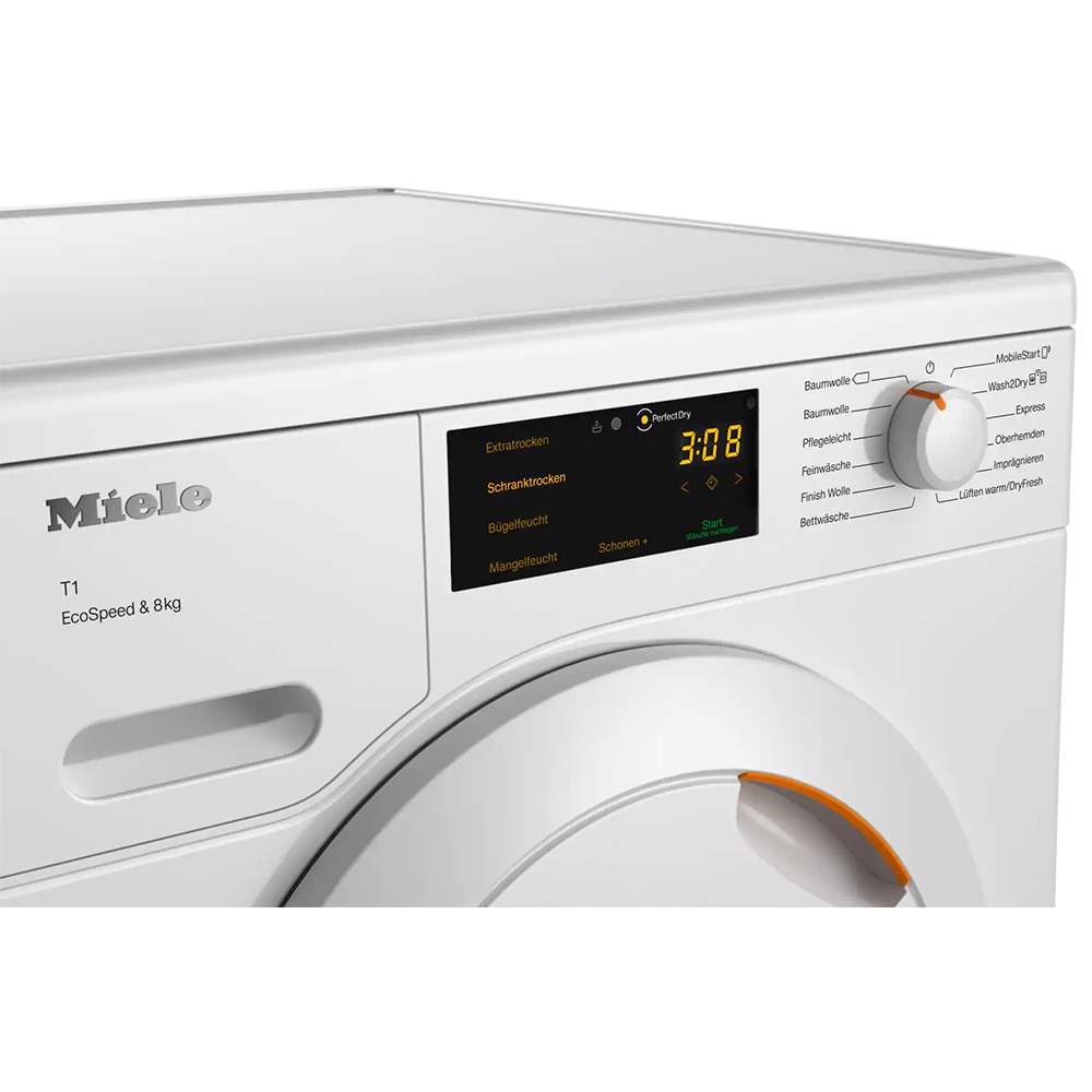 Miele TCC560WP EcoSpeed-3 Máy Sấy Quần Áo Heat Pump Miele TCC560WP EcoSpeed 8kg
