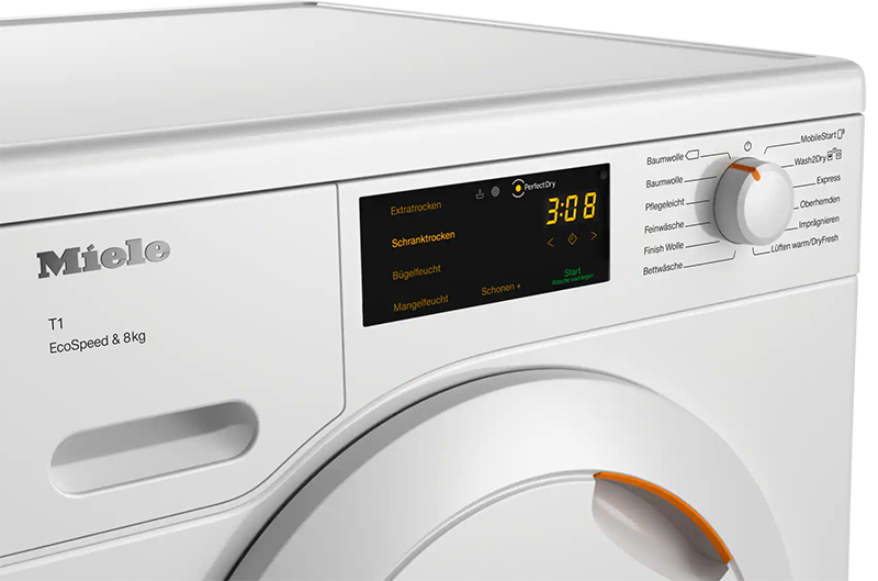 Máy Sấy Quần Áo Heat Pump Miele TCC560WP EcoSpeed 8kg 25 Máy Sấy Quần Áo Heat Pump Miele TCC560WP EcoSpeed 8kg