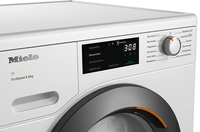 Máy Sấy Quần Áo Heat Pump Miele TCF760WP EcoSpeed 8kg 27 Máy Sấy Quần Áo Heat Pump Miele TCF760WP EcoSpeed 8kg