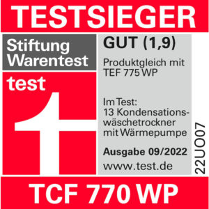 Máy Sấy Quần Áo Heat Pump Miele TCF770WP EcoSpeed 8kg 5 Máy Sấy Quần Áo Heat Pump Miele TCF770WP EcoSpeed 8kg