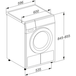 Máy Sấy Quần Áo Heat Pump Miele TCF770WP EcoSpeed 8kg 6 Máy Sấy Quần Áo Heat Pump Miele TCF770WP EcoSpeed 8kg