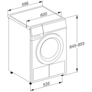 Máy Sấy Quần Áo Heat Pump Miele TCL780WP EcoSpeed Steam 9kg