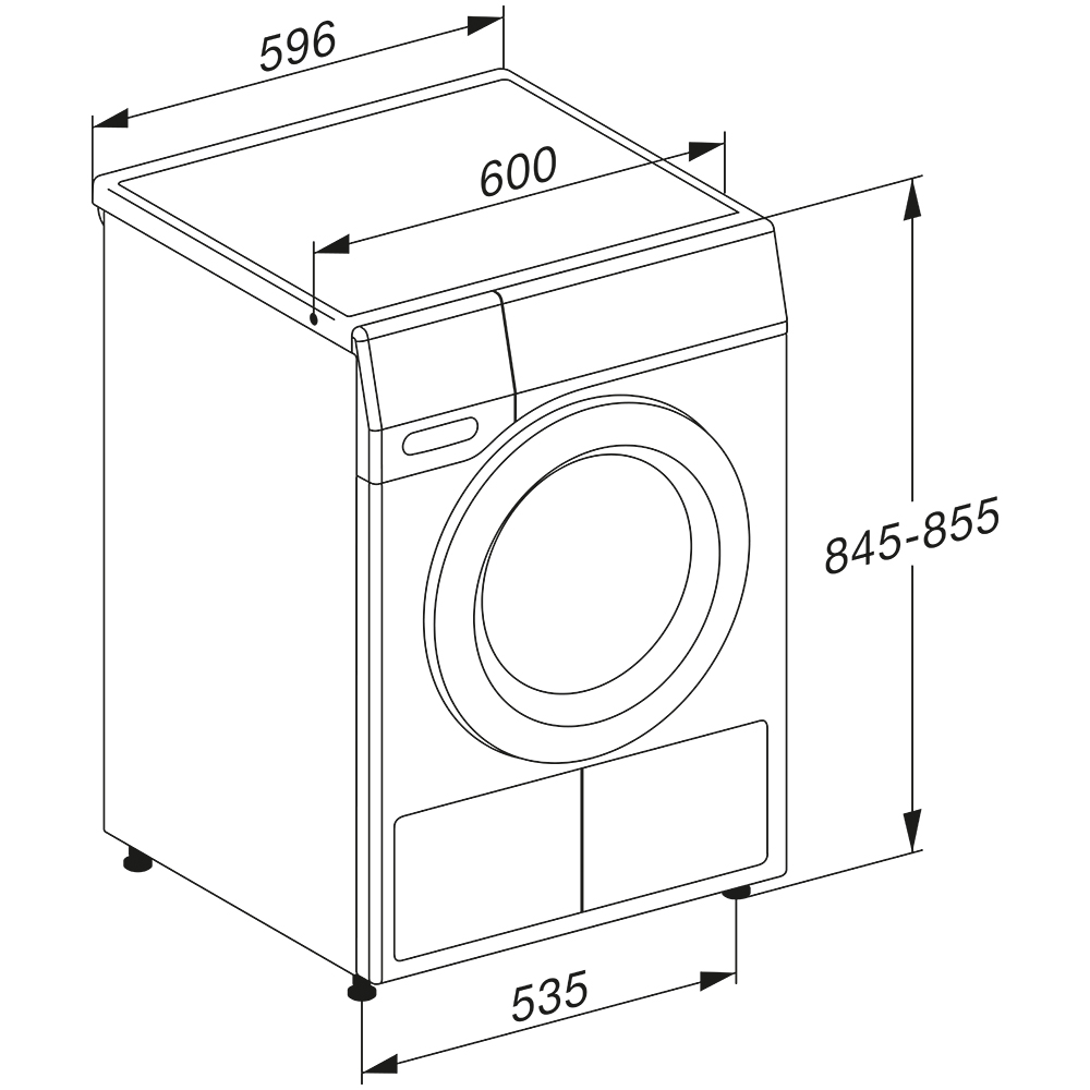 Miele TCL790WP EcoSpeed Steam-6 Máy Sấy Quần Áo Heat Pump Miele TCL790WP EcoSpeed Steam 9kg