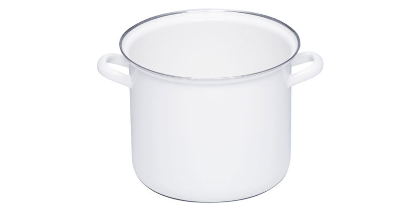 Nồi Dáng Cao Không Kèm Nắp Riess Weiss 0274-033 22cm 6L Trắng