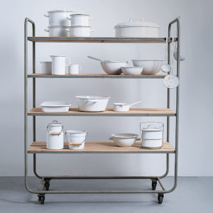 Nồi Dáng Cao Không Kèm Nắp Riess Weiss 0274-033 22cm 6L Trắng