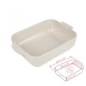 Khay nướng chữ nhật gốm Peugeot Appolia 32 khay nuong chu nhat peugeot appolia 25 Gia Dụng Đức Đà Nẵng