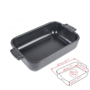 Khay nướng chữ nhật gốm Peugeot Appolia 23 khay nuong chu nhat peugeot appolia 29 Gia Dụng Đức Đà Nẵng