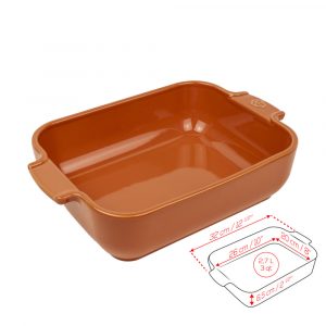 Khay nướng chữ nhật gốm Peugeot Appolia 44 khay nuong chu nhat peugeot appolia 38 Gia Dụng Đức Đà Nẵng